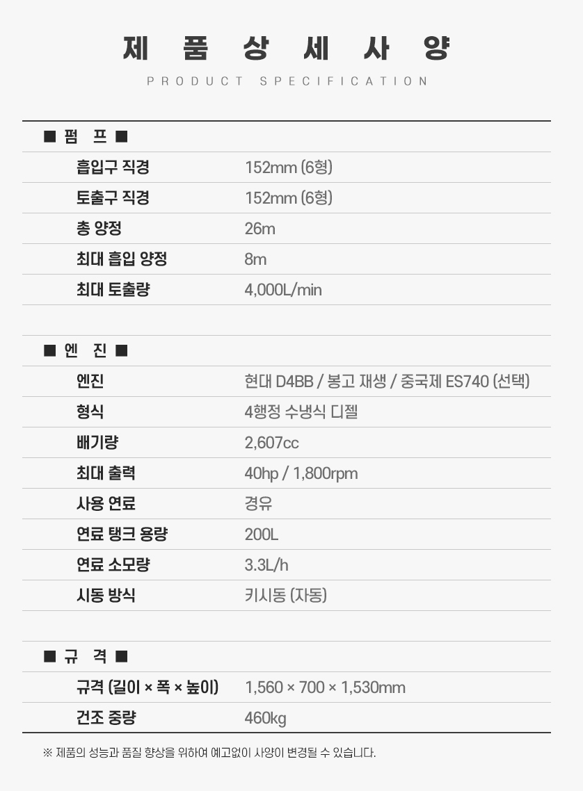 6인치양수기 사진 2
